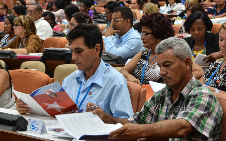 Diputados cubanos.