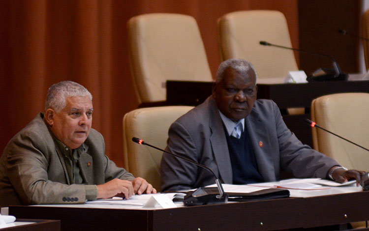 Esteban Lazo, presidente de la Asamblea Nacional del Poder Popular.