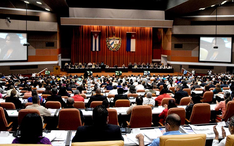 Asamblea Nacional del Poder Popular, sesión ordinaria del 21 de diciembre de 2018. 