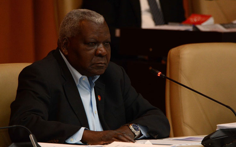 Esteban Lazo Hernández, presidente de la Asamblea Nacional del Poder Popular.