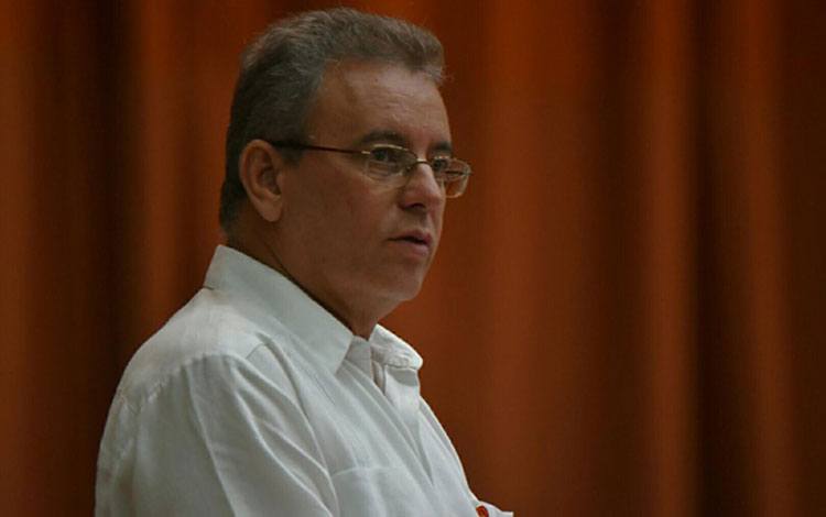 Gustavo Rodrí­guez Rollero, ministro de la Agricultura de Cuba.