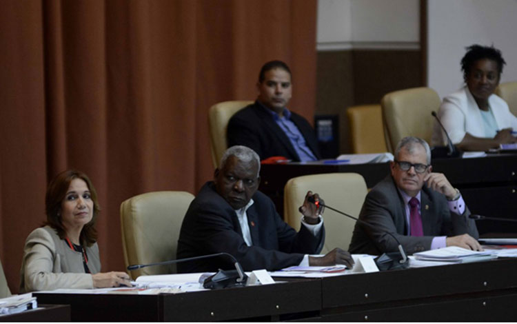 Esteban Lazo Hernàndez, presidente de la Asamblea Nacional del Poder Popular y del Consejo de Estado.