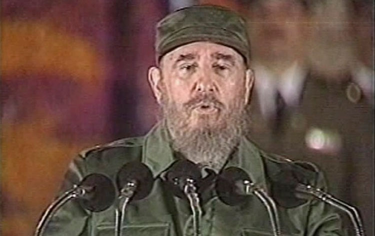 Fidel Castro en Santa Clara