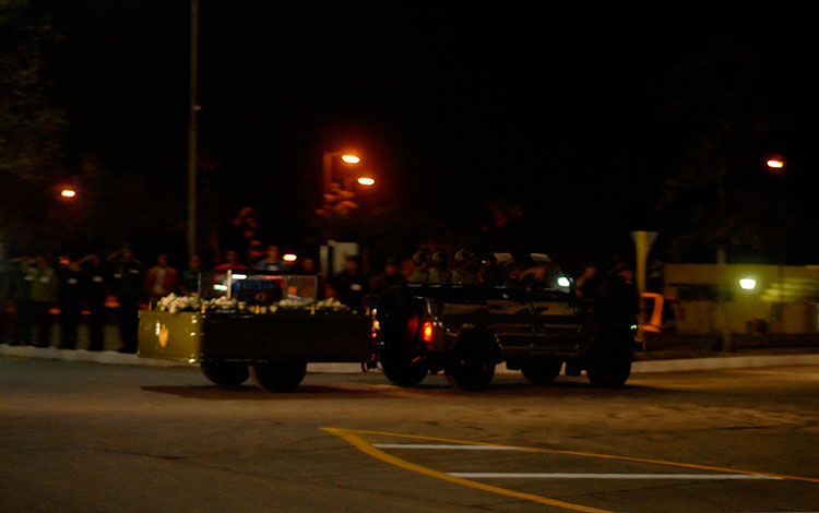 Cortejo fúnebre de Fidel en Santa Clara