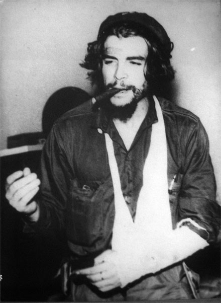 Imagen del Che más difundida por la prensa de Las Villas durante la Batalla de Santa Clara. Imagen del Che más difundida por la prensa de Las Villas durante la Batalla de Santa Clara.