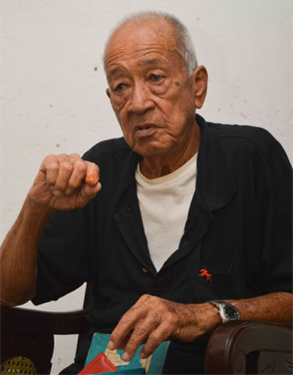 José Rafael (Chino) Hung Oropesa, miembro del Pelotón Suicida.