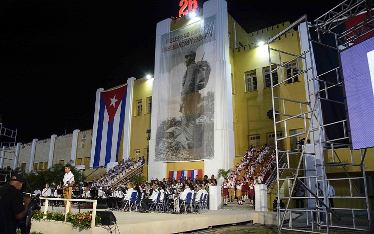 Acto central nacional por el 26 de Julio.