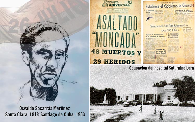 Osvaldo Socarrás, santaclareño caído en las acciones revolucionarias del 26 de julio de 1953.