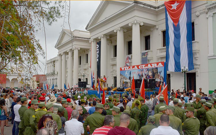 Rememoran entrada de la Caravana de la Libertad a Santa Clara.