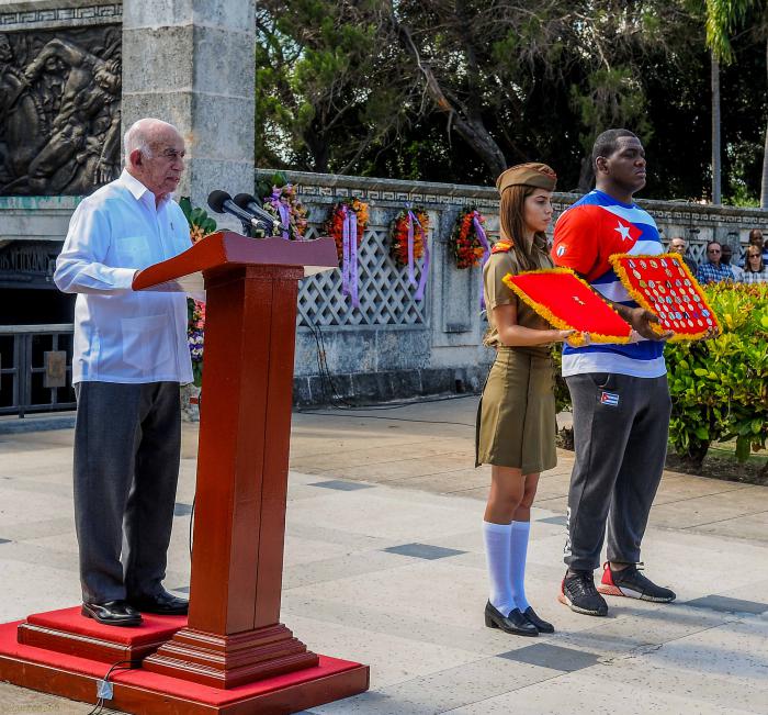 José Ramón Machados Ventura, segundo secretario del Comité Central del Partido Comunista de Cuba.