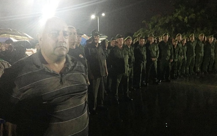 Acto popular en la valla Patria o Muerte, en Santa Clara Acto popular en la valla Patria o Muerte, en Santa Clara