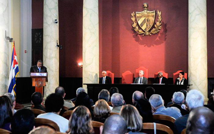 ceremonia inicio año judi.cial en Cuba