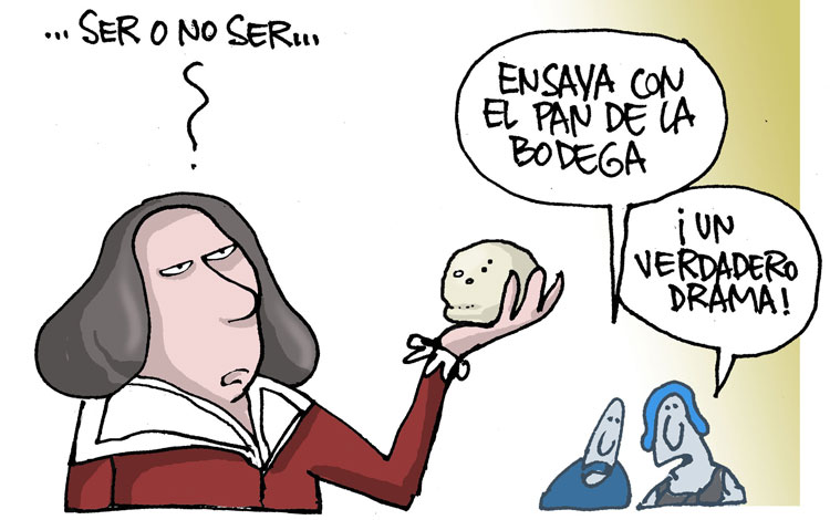 Caricatura de Alfredo Martirena sobre la calidad del pan. Caricatura de Alfredo Martirena sobre la calidad del pan.
