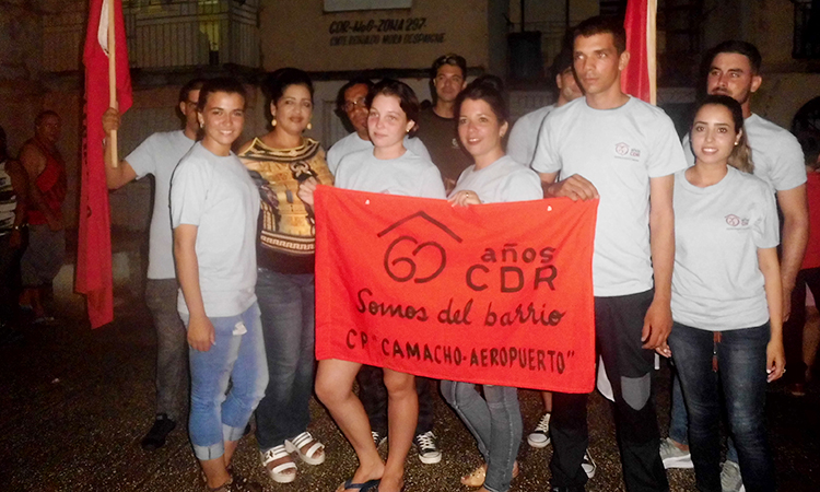 Destacamento Juvenil 60 Aniversario de los Comités de Defensa de la Revolución en Villa Clara