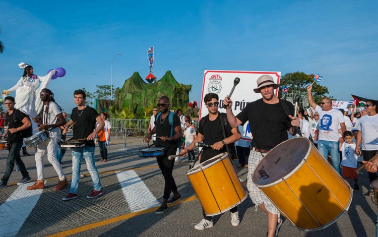 Sindicato de la Cultura en el Primero de Mayo