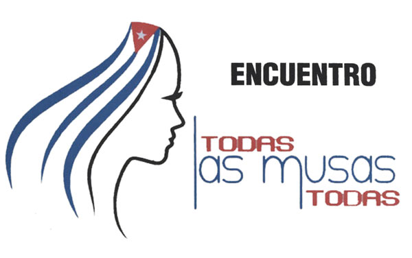 Cartel del Encuentro Todas las musas todas, junio de 2019 en Villa Clara.