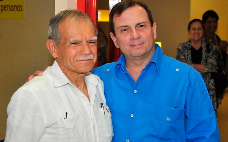Oscar López Rivera y Fernando González