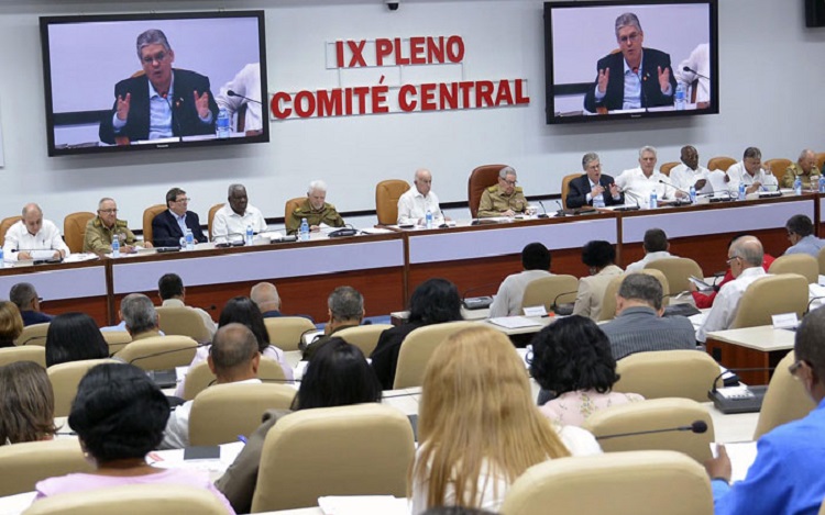 Pleno del Comité Central del Partido Comunista