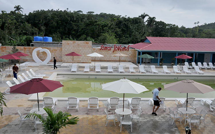 Piscina del Complejo Recreativo Somos Jóvenes,