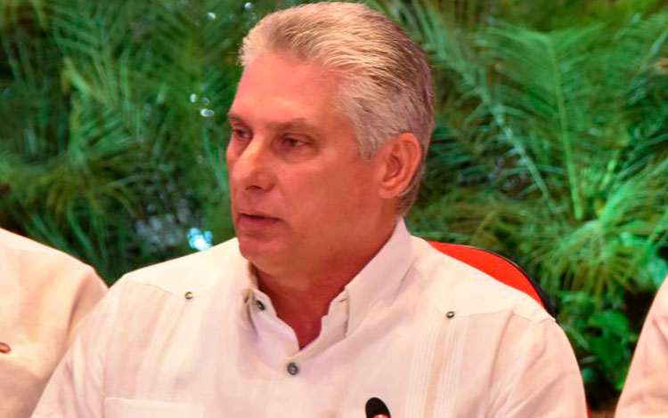 Presidente de Cuba, Miguel Díaz-Canel, interviene en Octavo Encuentro de la Asociación de Estados del Caribe.