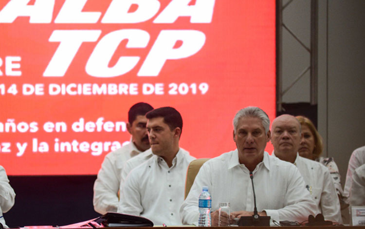 Presidente cubano, Miguel Díaz-Canel, interviene en VII Cumbre de la Alianza Bolivariana para los Pueblos de Nuestra América -Tratado de Comercio de los Pueblos (ALBA-TCP).