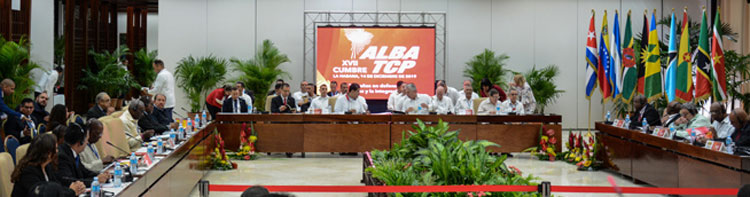 Plenario de la Presidencia de la XVII Cumbre de la Alianza Bolivariana para los Pueblos de Nuestra América -Tratado de Comercio de los Pueblos (ALBA-TCP).