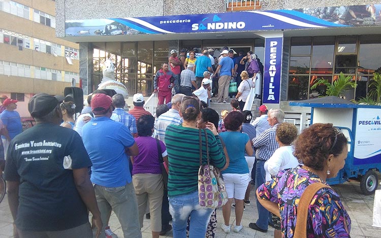Pescadería Pescavilla del Sandino, Santa Clara.
