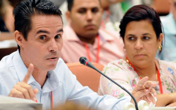 Delegados al X Congreso de la Unión de Periodistas de Cuba.