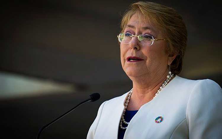 Presidenta de Chile Michelle Bachelet