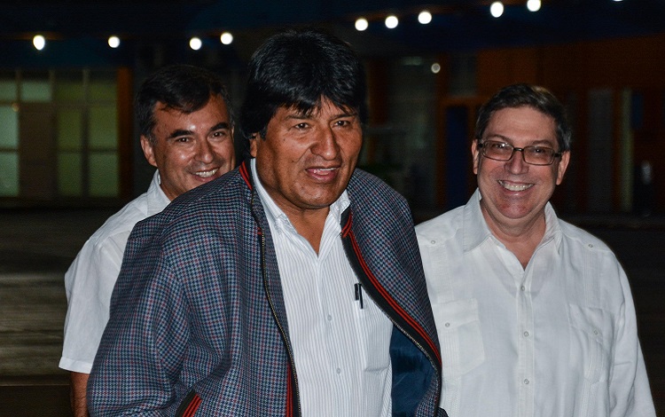 Evo Morales en La Habana