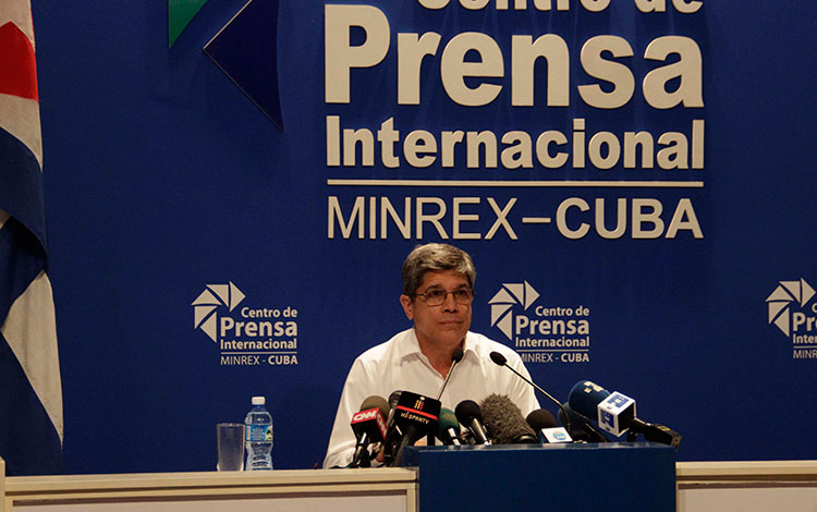 Carlos Fernández de Cossío, director general de Estados Unidos en el Ministerio de Relaciones Exteriores.
