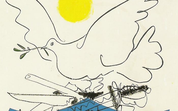 Paloma de la paz futura, Picasso