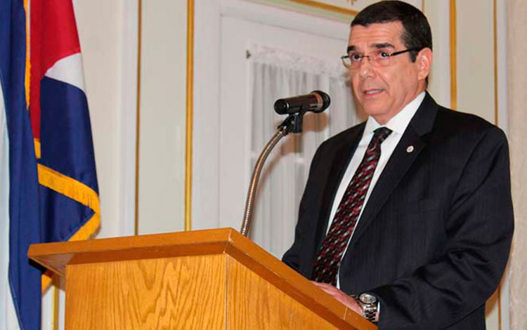 José Ramón Cabañas, embajador de Cuba en Estados Unidos.