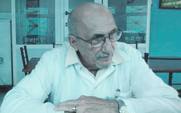 Doctor Rubén Tomás Moro Rodríguez, delegado directo al Congreso de la CTC.