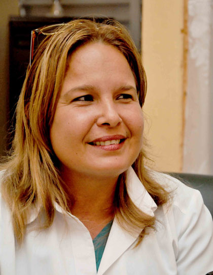 Doctora Yanetcy Pérez Bení­tez.