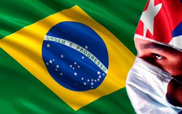 Solidaridad de médicos cubanos con Brasil. Solidaridad de médicos cubanos con Brasil.