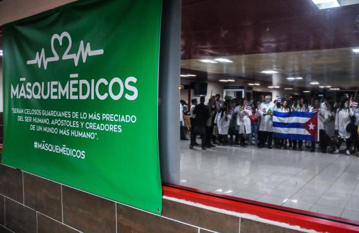 Recibimiento a los médicos de misión en Brasil