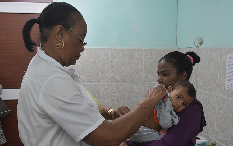 Cuerpo de guardia del hospital pediátrico de Villa Clara