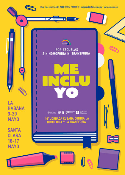 Cartel sobre la Jornada contra la Homofobia y la Transfobia, 2017. Cartel sobre la Jornada contra la Homofobia y la Transfobia, 2017.