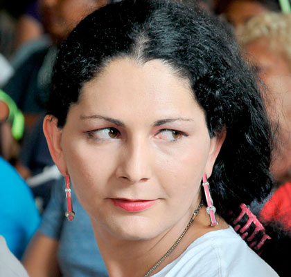 Malú Duardo Ramírez, mujer transexual. Malú Duardo Ramírez, mujer transexual.