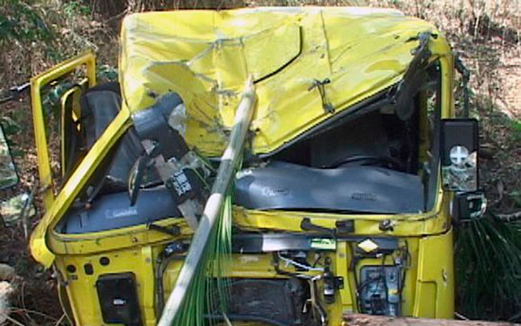 Accidente de tránsito en Cienfuegos