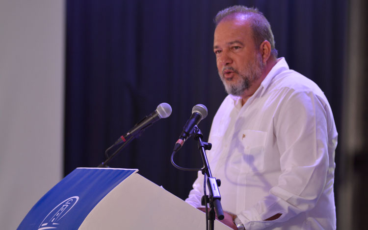 Ministro de Turismo, Manuel Marrero, en FitCuba 2018 Ministro de Turismo, Manuel Marrero, en FitCuba 2018
