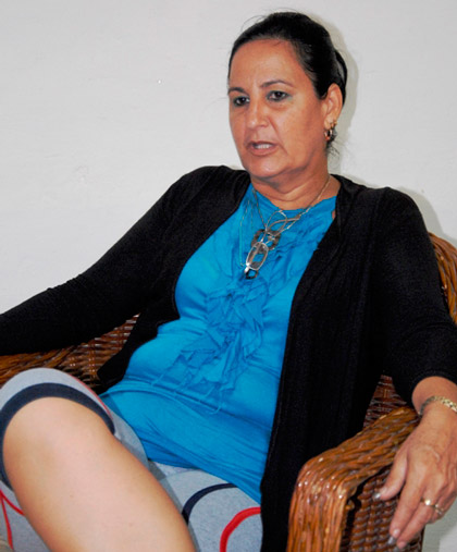 Yipssi Bravo Martínez, vicepresidenta del Consejo de la Administración de Corralillo. Yipssi Bravo Martínez, vicepresidenta del Consejo de la Administración de Corralillo.