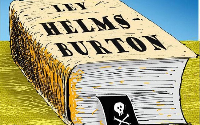 Ilustración sobre la Ley Helms Burton