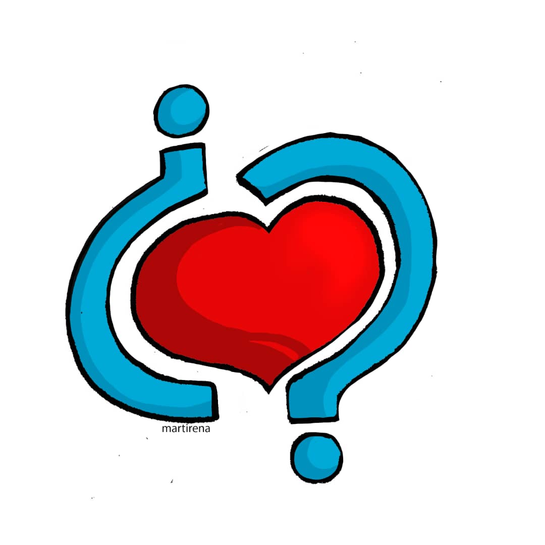 Ilustración de Alfredo Martirena sobre el amor.