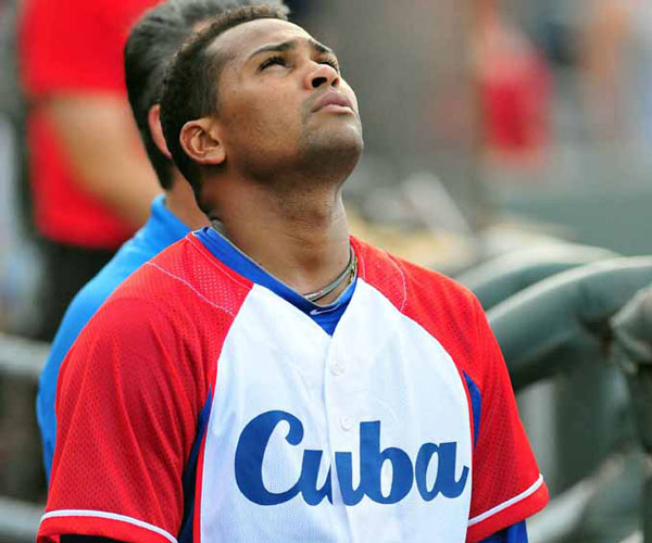 Freddy Asiel ílvarez Pitcher de Cuba.