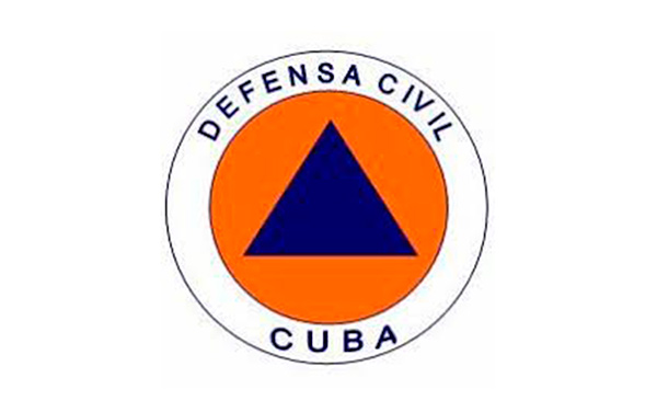 Logo de la Defensa Civil de Cuba.