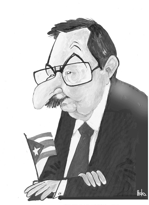 caricatura raul castro