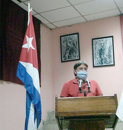 Amado Cordero, especialista de Azcuba en Villa Clara. Amado Cordero, especialista de Azcuba en Villa Clara.