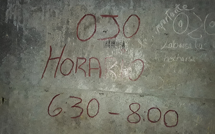 Horario de apertura del local del termo para el acopio de la leche. Horario de apertura del local del termo para el acopio de la leche.